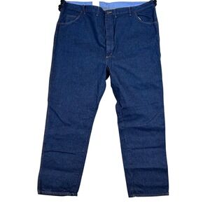NWT‎ Wrangler Rugged Wear Classic Fit Jeans Mens 50x32 Dark Wash Denim Gorpcore